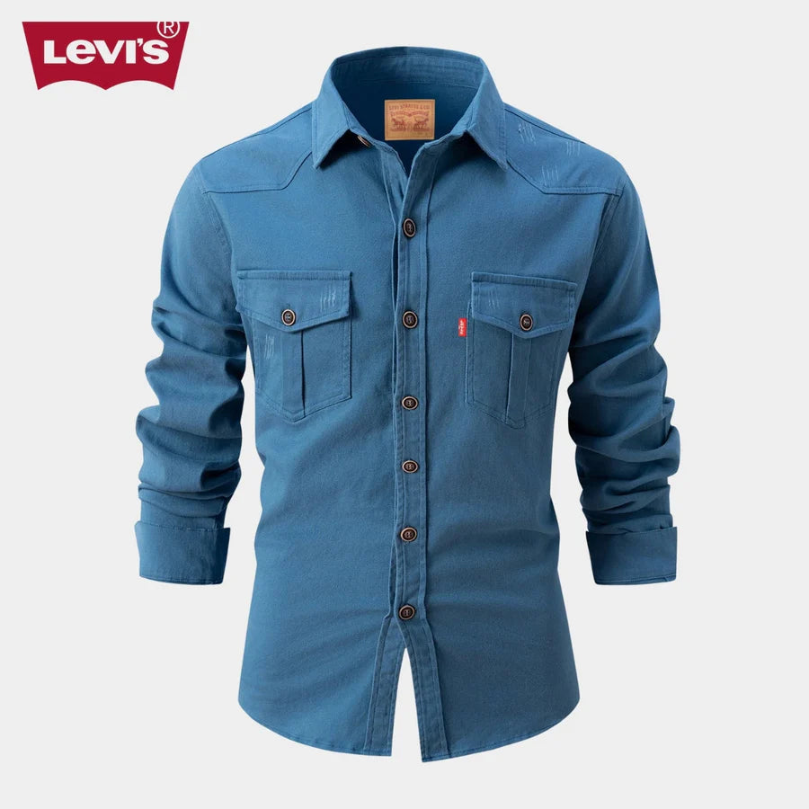 Men’s Casual Cargo Shirt