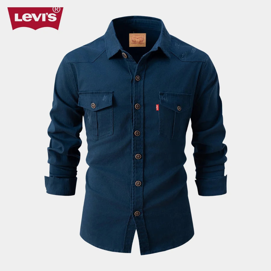 Men’s Casual Cargo Shirt