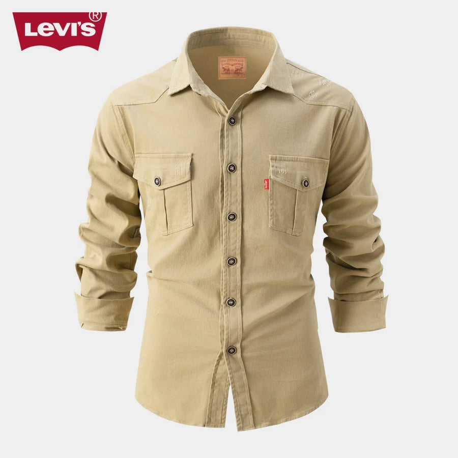 Men’s Casual Cargo Shirt