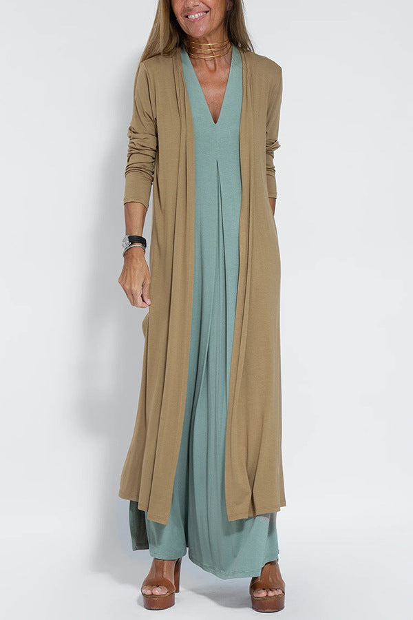 Slimming Effect Dress with FREE GILET | DRESSHOOD™
