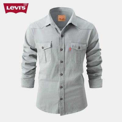 Men’s Casual Cargo Shirt